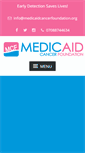 Mobile Screenshot of medicaidcancerfoundation.org