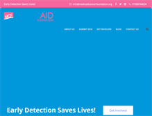 Tablet Screenshot of medicaidcancerfoundation.org